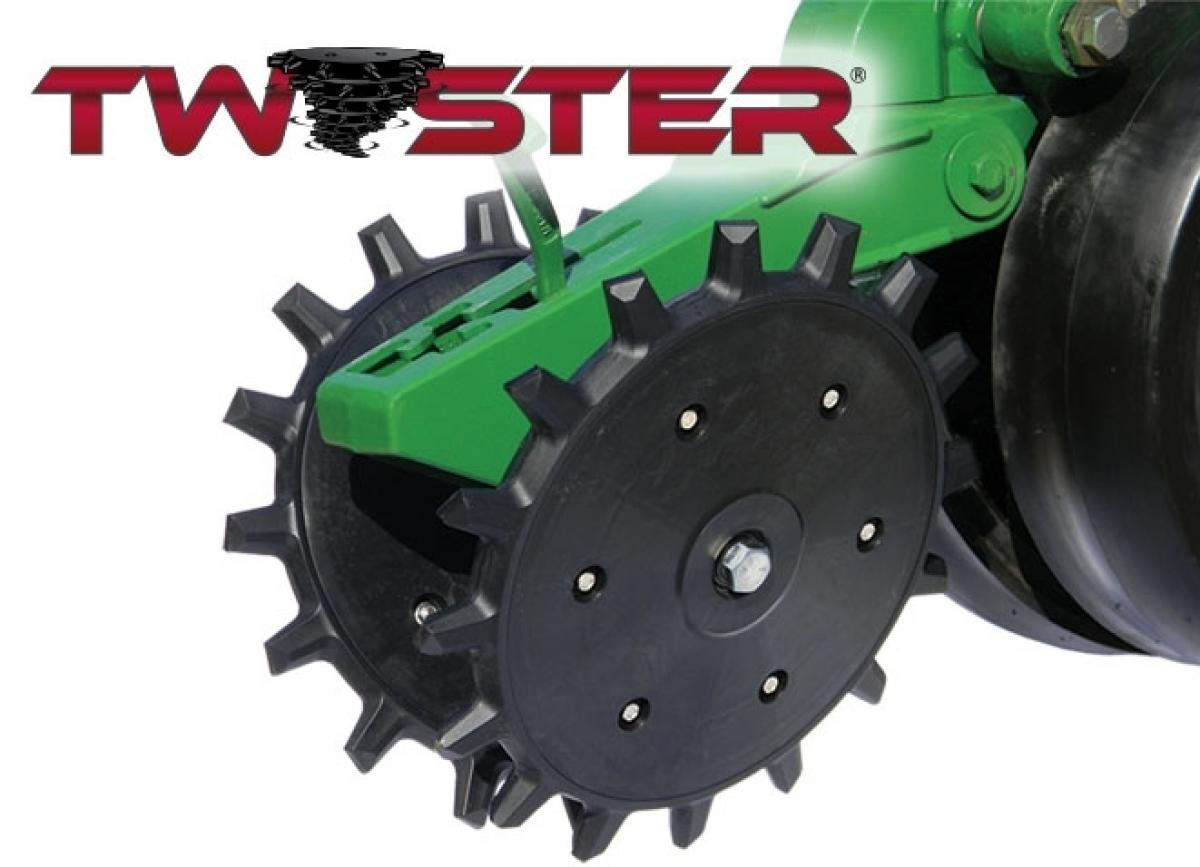 Yetter 6200-005 Twister Spiked Closing Wheel Kit (2 wheels)