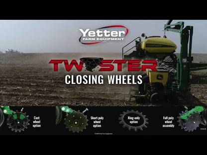 Yetter 6200-005 Twister Spiked Closing Wheel Kit (2 wheels)